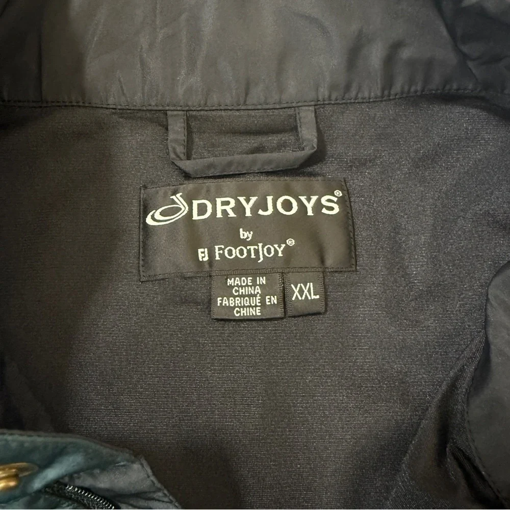 DRYJOYS By Footjoy Mens Pull Over 100% Polyester Golf Jacket | Size XXL